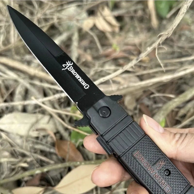 Тактичний Ніж Викидний/Фліппер Сталь 5Cr13Mov EDC Кишеньковий Ніж 21см — фото 5