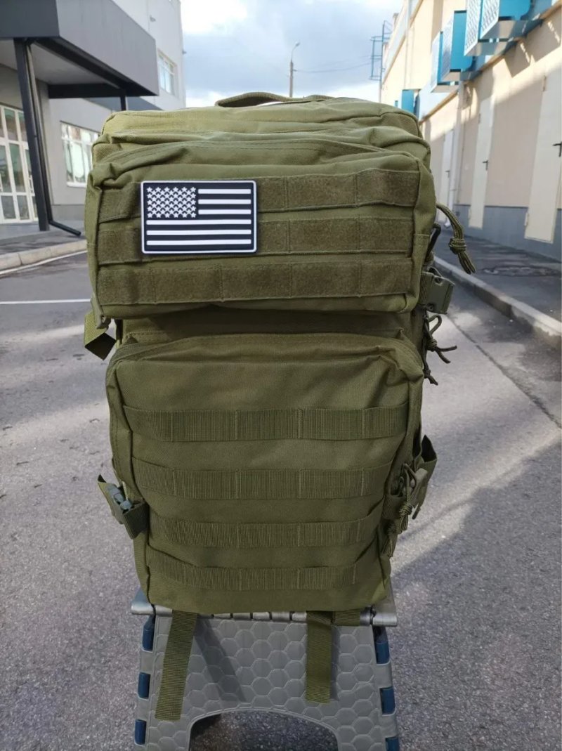 Тактичний військовий рюкзак 45л Oxford 900D/рюкзак тактический — фото 6