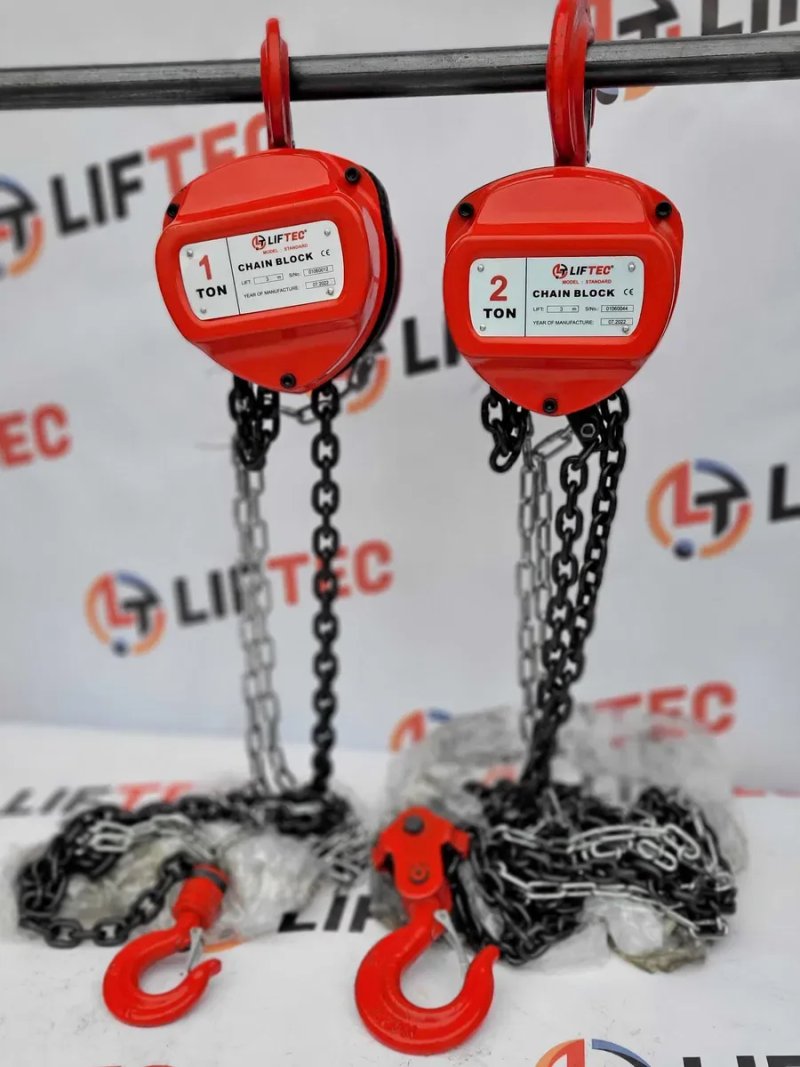 Таль ручна ланцюгова LIFTEC 1–20 т, важільна лебідка, гарантія — фото 2