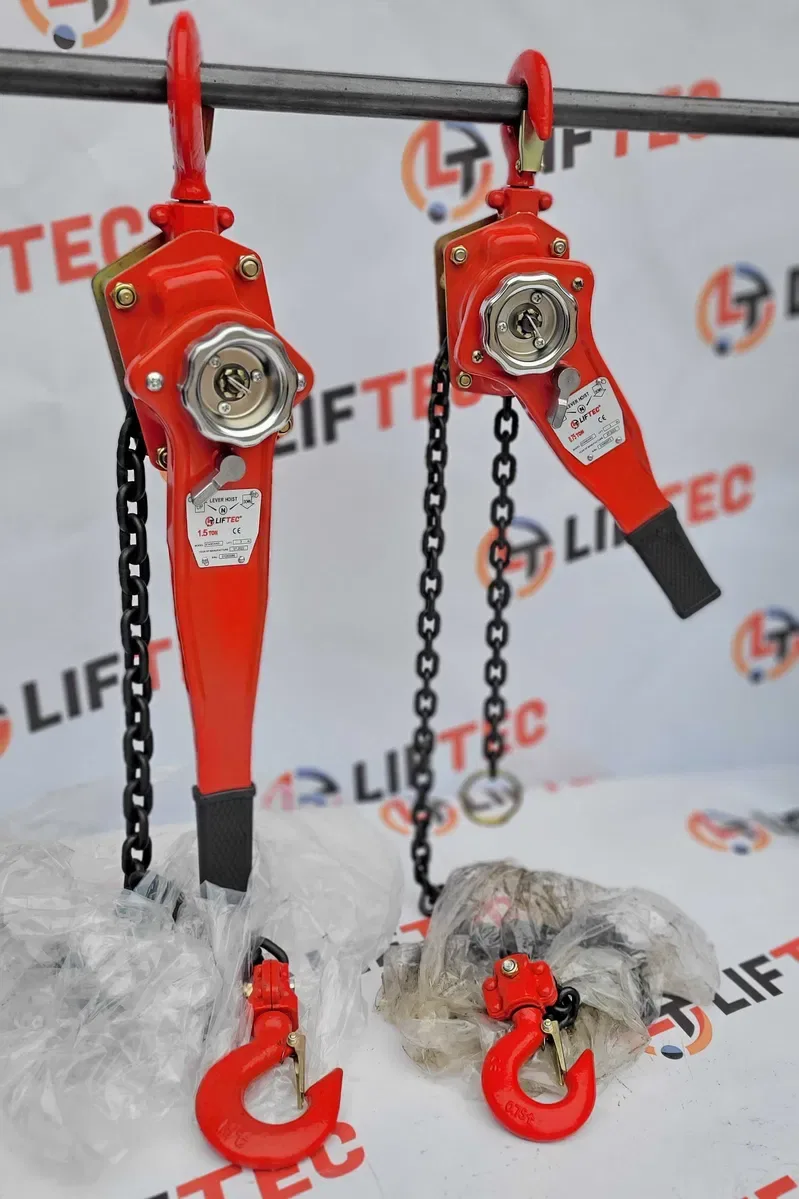 Таль ручна ланцюгова LIFTEC 1–20 т, важільна лебідка, гарантія — фото 3