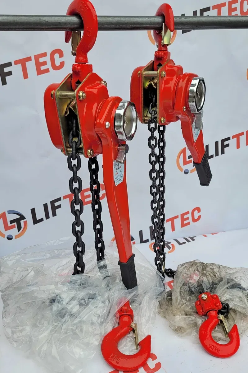 Таль ручна ланцюгова LIFTEC 1–20 т, важільна лебідка, гарантія — фото 4