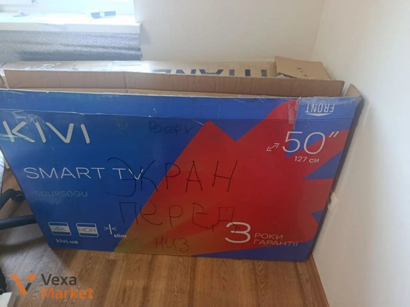 Телевізор Kivi 50UR50GU 50 дюймів 4K Ultra HD HDR Smart TV — фото 3