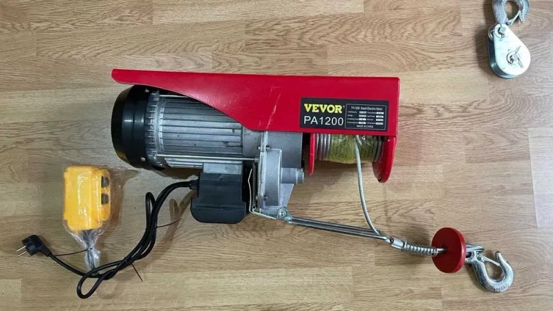 Тельфер Электрический VЕVОR 400/800 кг лебедка електрична таль — фото 2