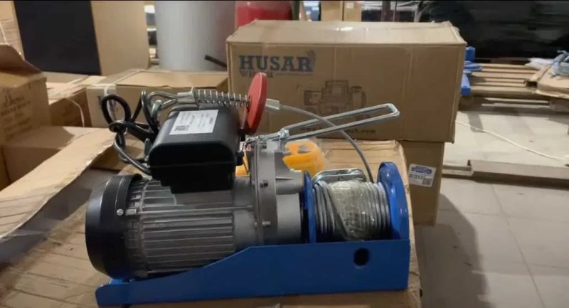 Тельфер електричний Husar на 400/800 кг єлектрическая лебедка — фото 5