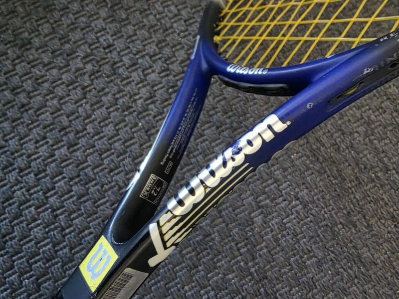 Тенісна ракетка Wilson Titanium Hammer 7.2 Profile (Ручка 3), 255г. — фото 2