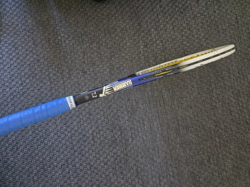 Тенісна ракетка Wilson Titanium Hammer 7.2 Profile (Ручка 3), 255г. — фото 3