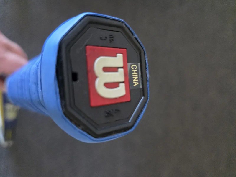 Тенісна ракетка Wilson Titanium Hammer 7.2 Profile (Ручка 3), 255г. — фото 5