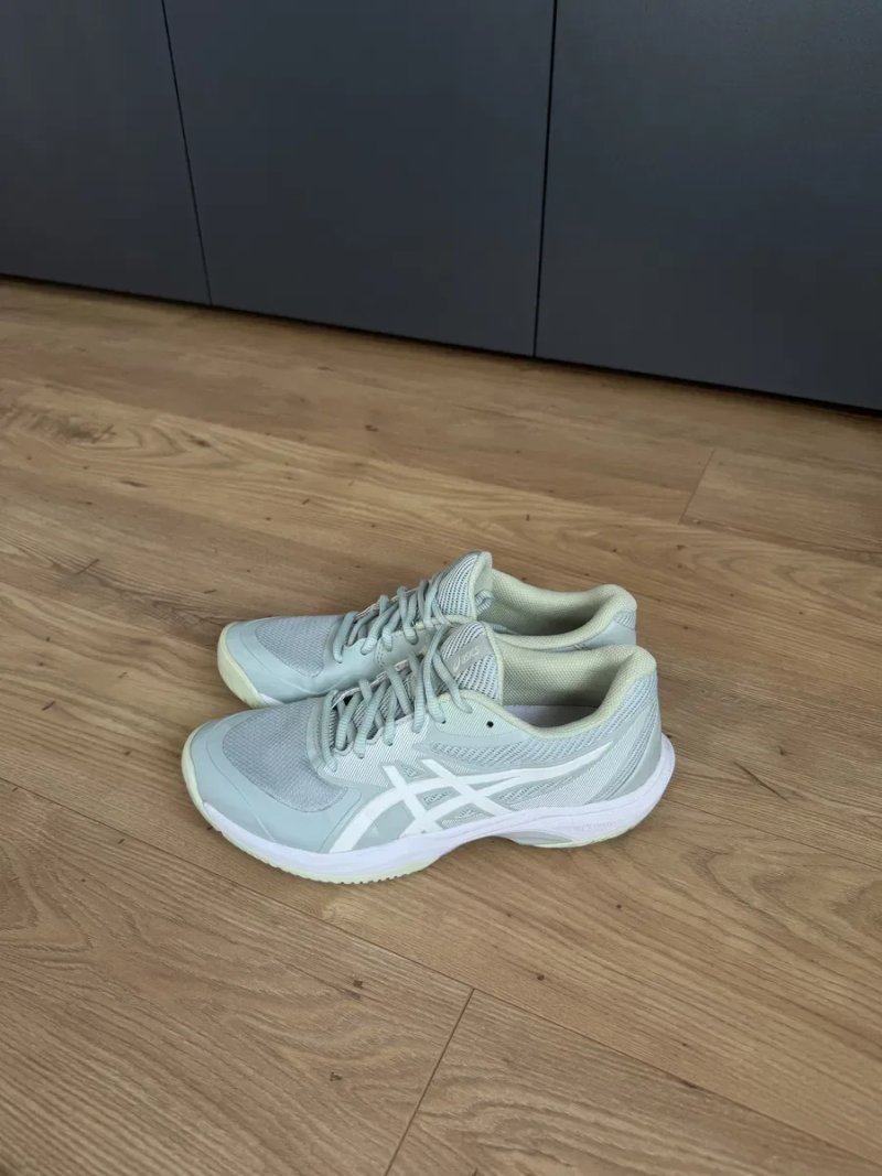 Тенісні жіночі кросівки Asics Game FF «Грунт»  lichen rock/white — фото 3