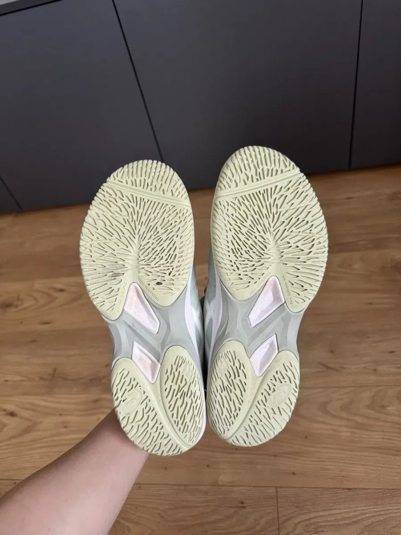 Тенісні жіночі кросівки Asics Game FF «Грунт»  lichen rock/white — фото 7