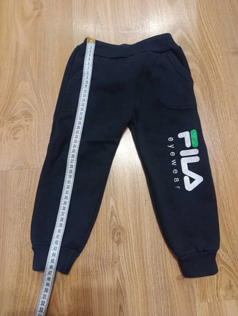 Теплі дитячі штани на флісі FILA — стиль та комфорт у холодну пору — фото 3