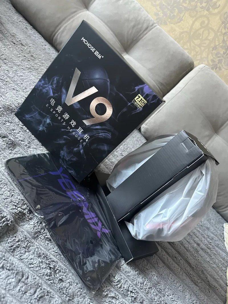 ТЕРМІНОВО Бездротові навушники Mchose V9 Pro (ЧОРНИЙ) — топ за свої гроші!!! — фото 2