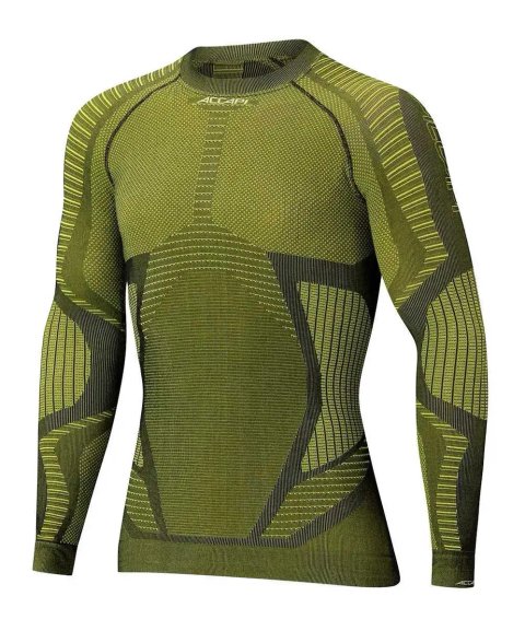 Термофутболка Accapi Xperience military black/lemon