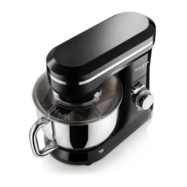 Тестомес миксер планетарный Mozano Compact Chef 1700 Вт Black — фото 6