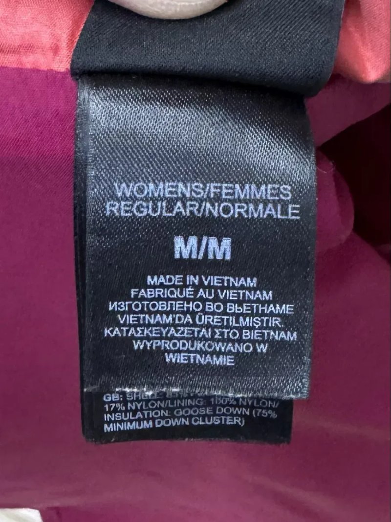 The North Face куртка пуховик M размер женская стеганая — фото 2