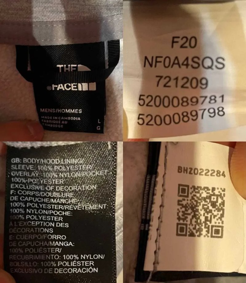 The North Face (L, XL) — Кофты и куртки 3 шт / Оригинал — фото 5