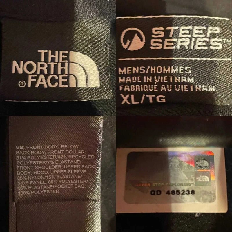 The North Face (L, XL) — Кофты и куртки 3 шт / Оригинал — фото 6