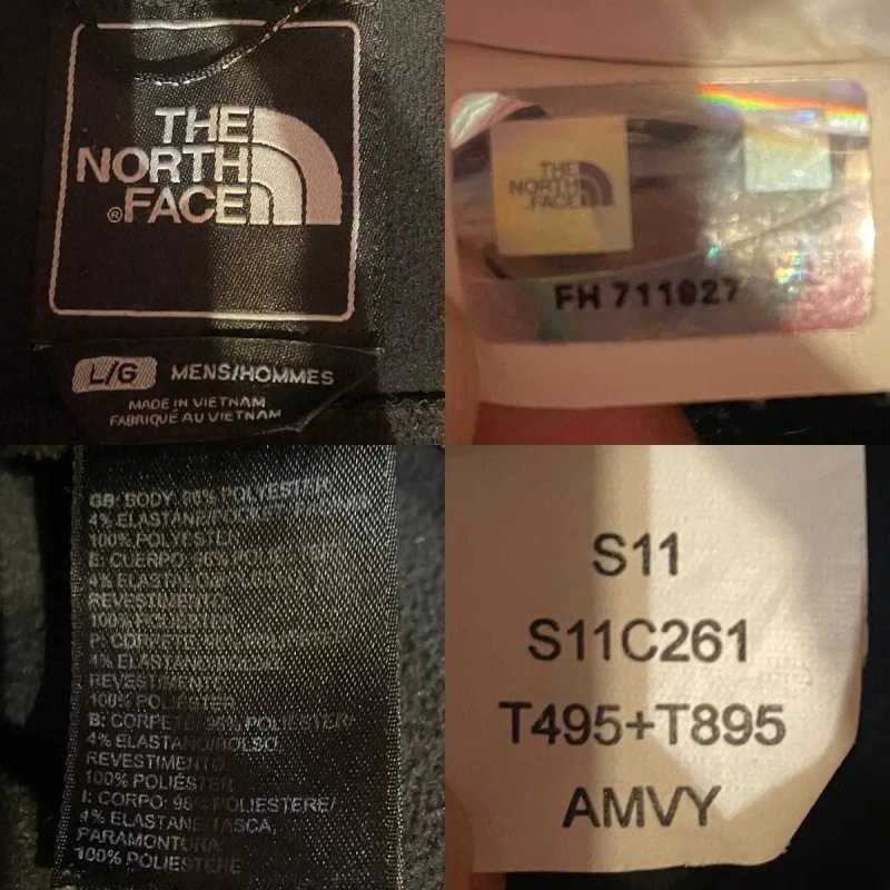 The North Face (L, XL) — Кофты и куртки 3 шт / Оригинал — фото 7