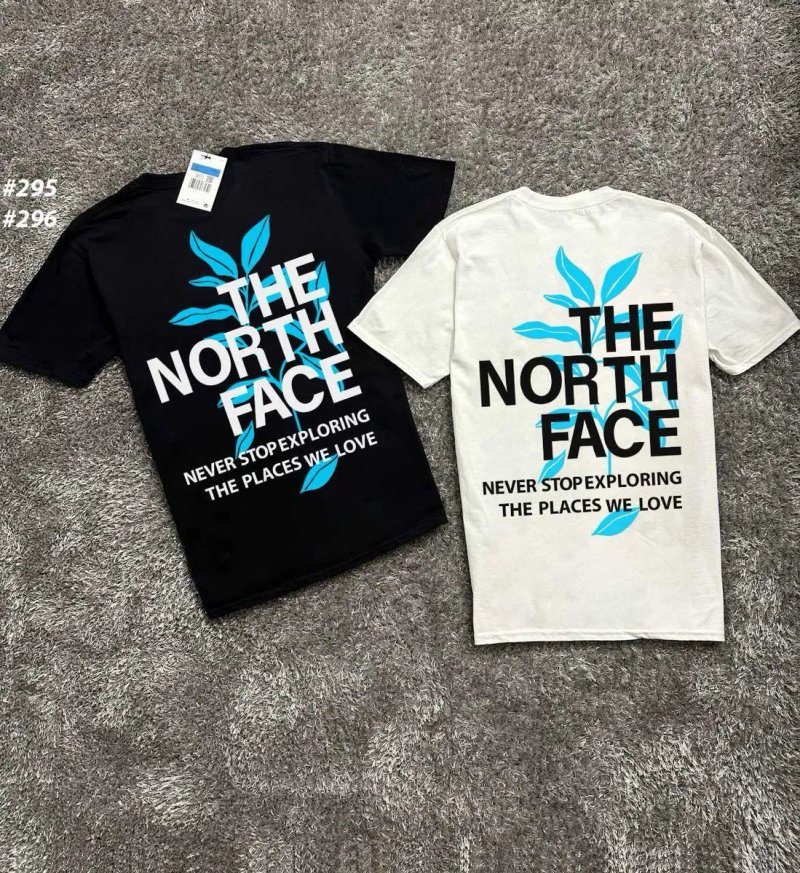 The North Face Новая Футболка - BIG Logo TNF - Mountains Горы - XS-XXL — фото 8