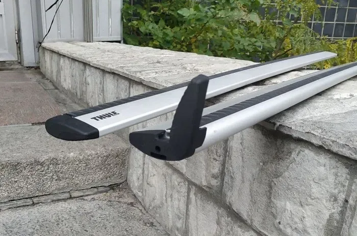 Thule кит багажник поперечины упоры крепления на крышу любого авто бу адаптери нові вітринні підбір Wingbar Evo гладкий дах штатні інтегровані рейлінг — фото 7
