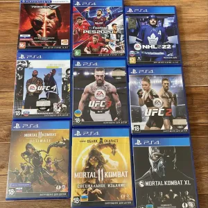 Sony PS4: UFC 4, Need for Speed, Gran Turismo, Mortal Kombat, Tekken
