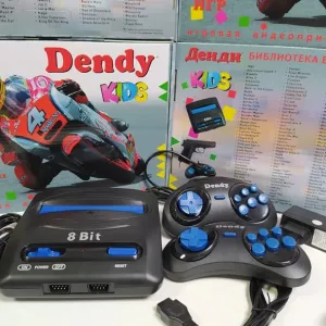Приставка Dendy Kids 300 игр картридж Сюбор Денди 8 бит Марио Танки