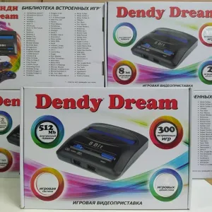 Приставка Dendy Dream 300 игр Денди Марио Nes Танчики Сюбор Картридж