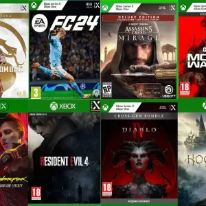 Ігри Resident Evil Diablo MK Hogwarts комплектом Xbox One Series X|S