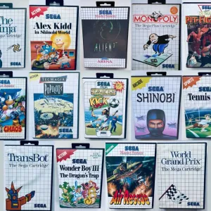 Ігри SEGA Dreamcast, SEGA Saturn, SEGA Game Gear, SEGA Genesis, SEGA Mega Drive, SEGA Master System
