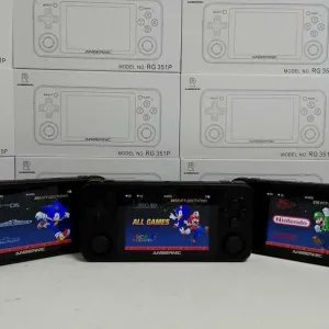 ігрова портативна приставка Anbernic RG351P чорна 64GB Денди PlayStati