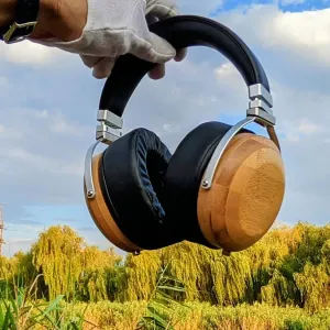 Наушники  HI-FI HI-END  бамбук настройка звука Onkyo SN-1,  STAX 4000$