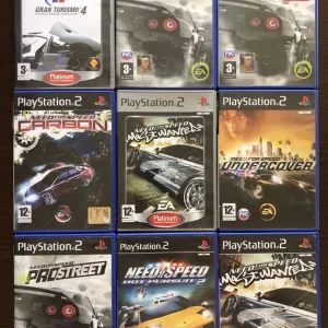 Sony PlayStation 2: Manhunt Need for Speed Underground, GTA San Andreas, Vice City, Liberty City Stories, Harry Potter and The Philosopher’s  Stone