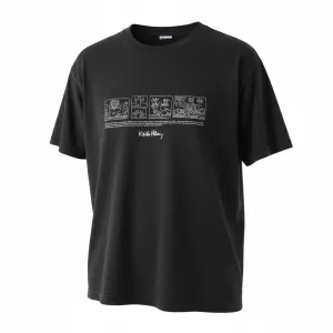 Футболка черная Uniqlo UT x Keith Haring