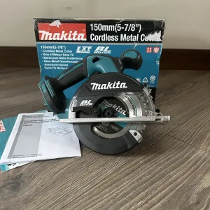 Акумуляторна дискова пила по металу Makita XSC02.18v