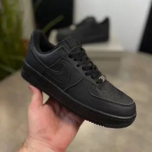 Nike Air Force 1 Black / Чорні найк форс