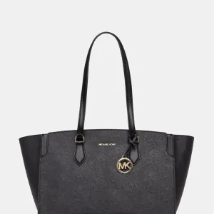 Сумка Michael Kors large Becca logo-charm tote bag