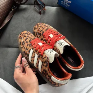 ОРИГІНАЛ‼️36-40 Adidas Samba OG Preloved Red Leopard Spezial 327