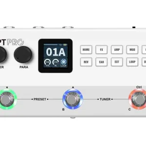 Нові M-VAVE Yuimer KPT PRO Guitar Effects Processor '2026 White Pearl