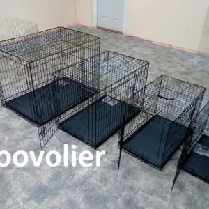 Клітка для собак цуценя на виріст, переноска для собак кішки, тварин, клетка для собак Польша