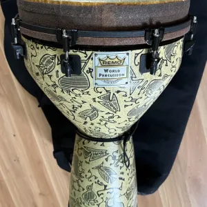 14 дюймів , професійний перкусійний барабан Remo Mondo Djembe серії World Percussion