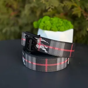 Ремінь Burberry чорний шкіряний ремень Барбери черный мужской 105 см | Пояс барбери черный мужской 105 см кожаный ремень Burberry спортивный 110 см