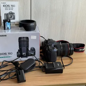 Canon EOS 70D + Canon EF 24-105mm f/4L IS USM L, пробіг 55 844