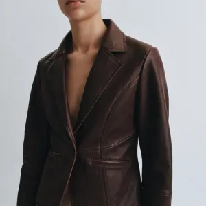 Шкіряна куртка Zara з лімітованої колекції S
