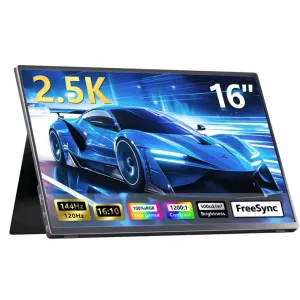 Портативний монітор KTHiN PG03 PRO 144Гц 2.5К 16 дюйм Type C 3.1 HDMI