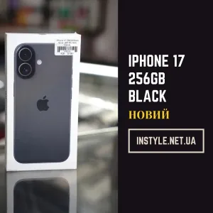 Новий iPhone 17 256GB Black (USA) * Магазин inStyle*
