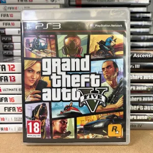 Гра Sony PlayStation 3 Grand Theft Auto V Б/У Оригінальна ігра PS3 GTA 5 асортимент ігор пс3 ГТА 5