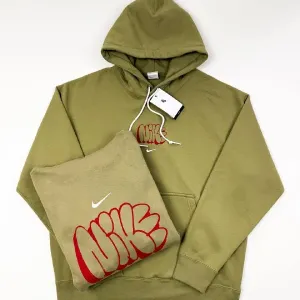 Оригінал! Худі Nike SoloSwooth (хакі) (M, L) Нове з бірками!