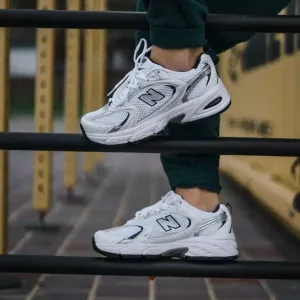 Кроссовки New Balance 530 White Navy/Кросівки NB/Чоловічі Нью Беланс