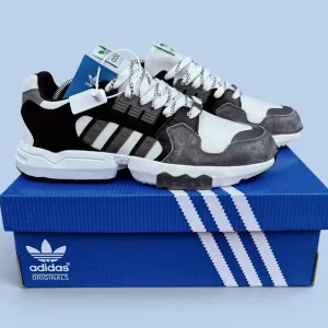 (2309) Акція! Кросівки Adidas ZX Torsion сірі з білим (41-45) адідас