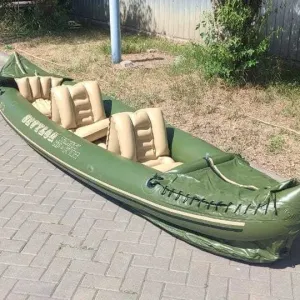 Каяк байдарка 3 місця Sevylor Tahiti HF K КАЯК Kayak Molveno байдарка SUP САП дошка 2 шари слоя доска надувна Aqua Marina Tomahawk AIR C K AquaMarina