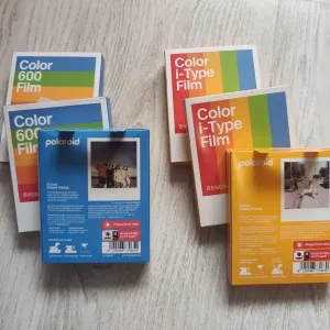 Polaroid Color Film 600/I-Type - Пленка Картридж Касета